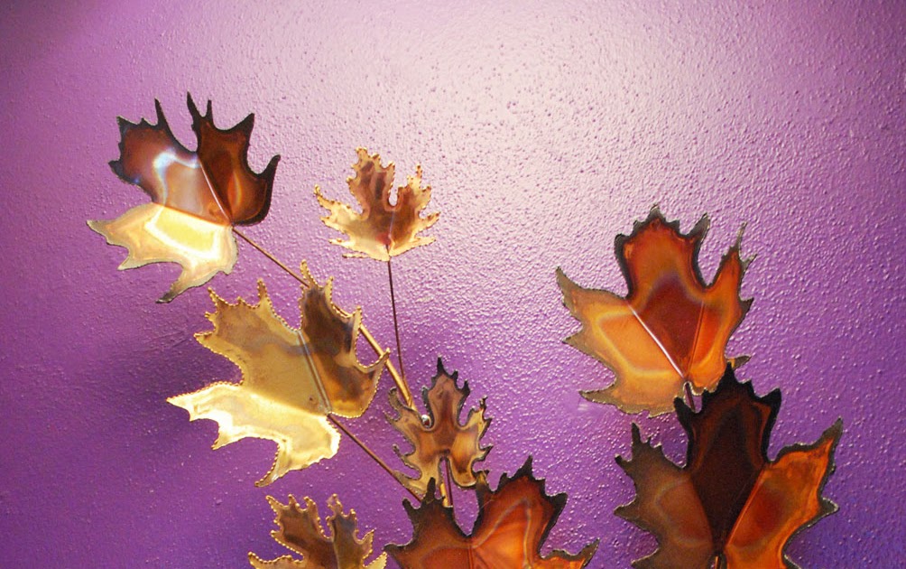 junk2funk Vintage C' Jere Copper Wall Art — signed and dated!