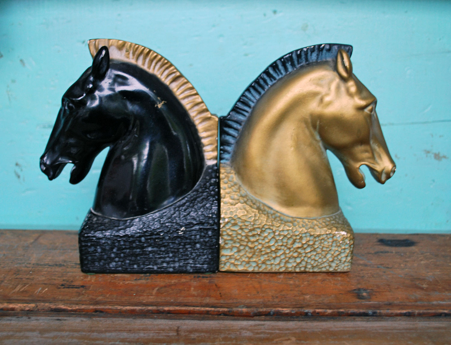 bronze horse head bookends bronze horse head bookends