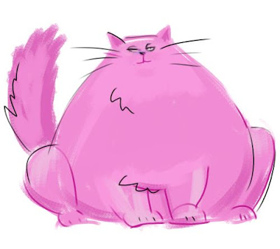 Cartoon Evil Cat