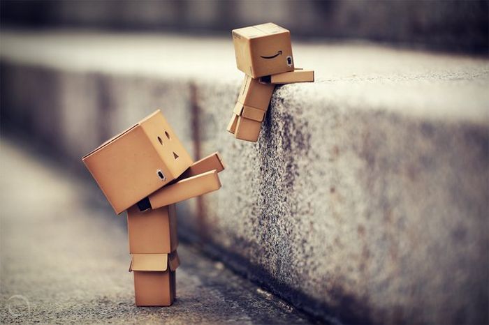 The everyday life of Danbo and his mother Great art by Anton Tang