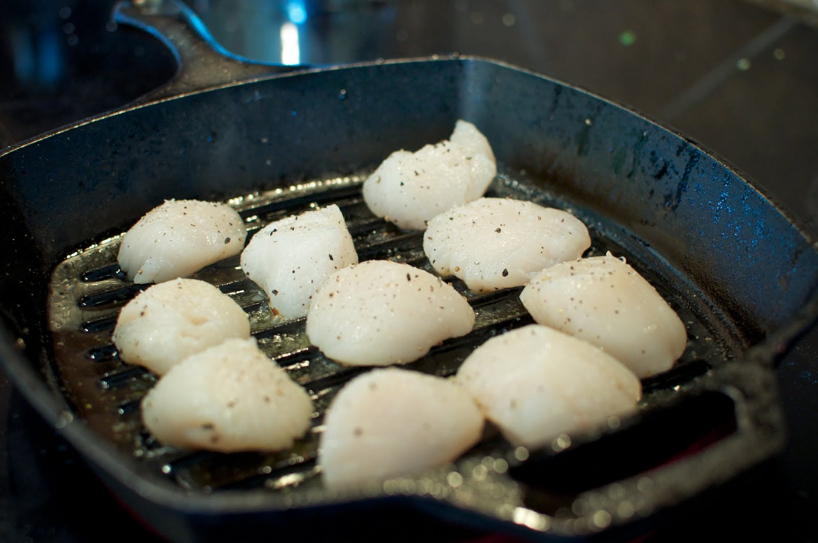 Fish and Veggies Food52 Scallops and Grits