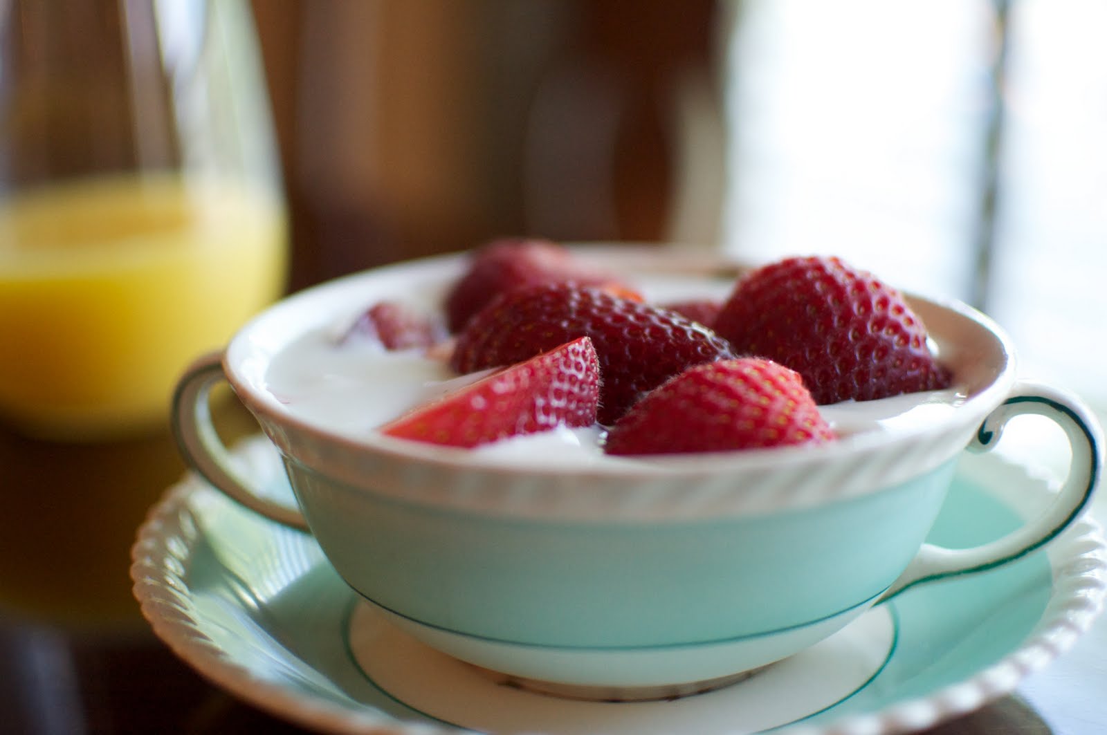 Fish and Veggies Wallaby Yogurt Breakfast of Champions