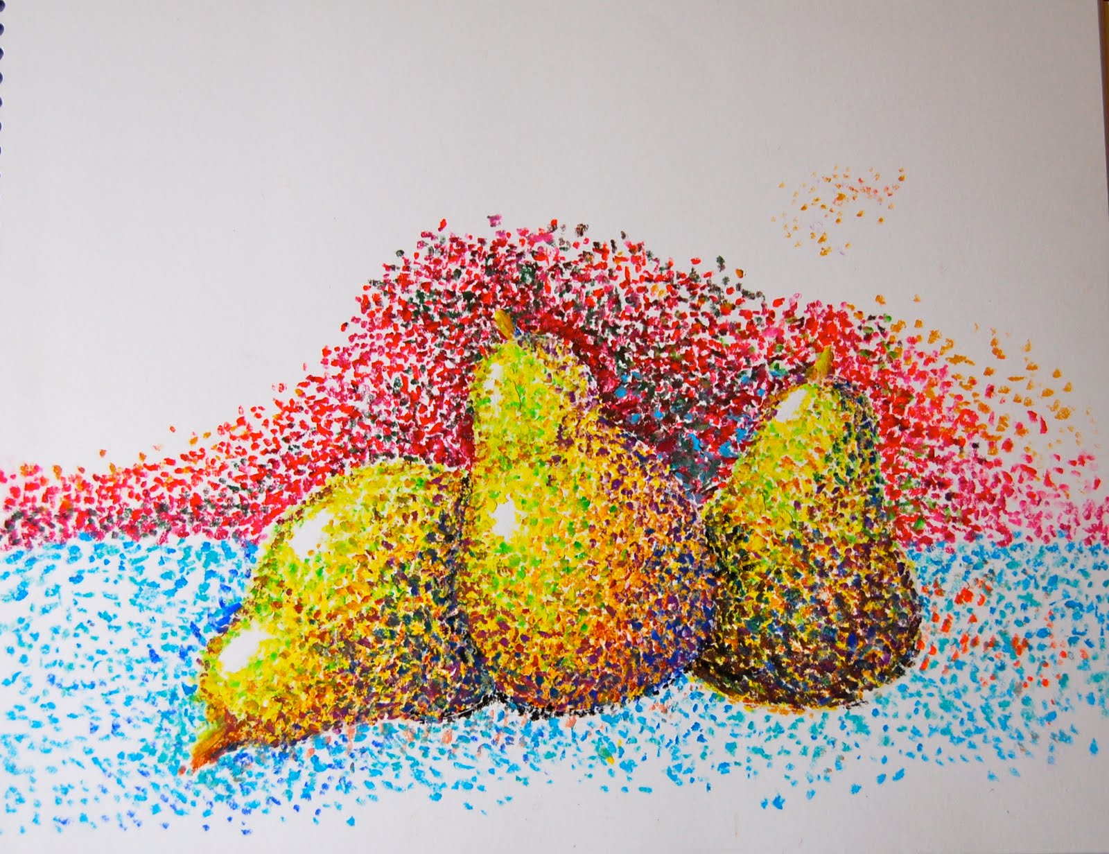 Sunset Pointillism