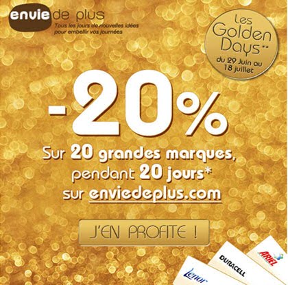 Coupons envie plus