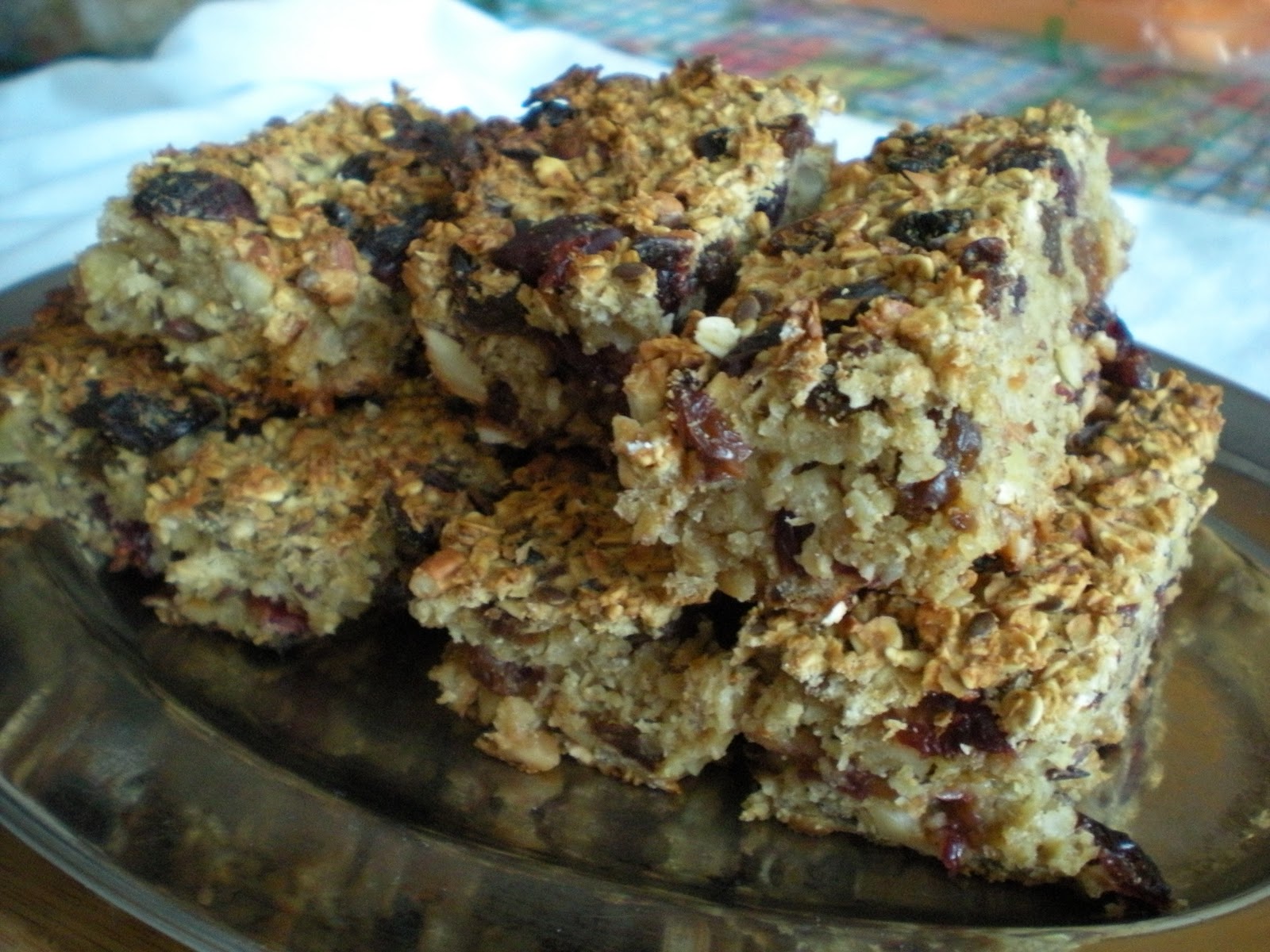 Random Cuisine Oatmeal Fruit Bars