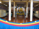 Covered Throne of H.H. the             Dalai Lama