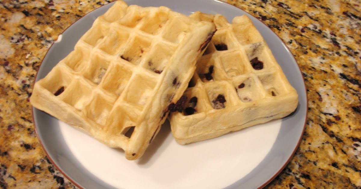 Everyday Vegan Chocolate Chip Waffles