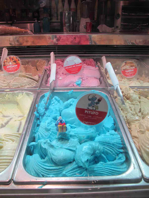 Smurf Ice Cream