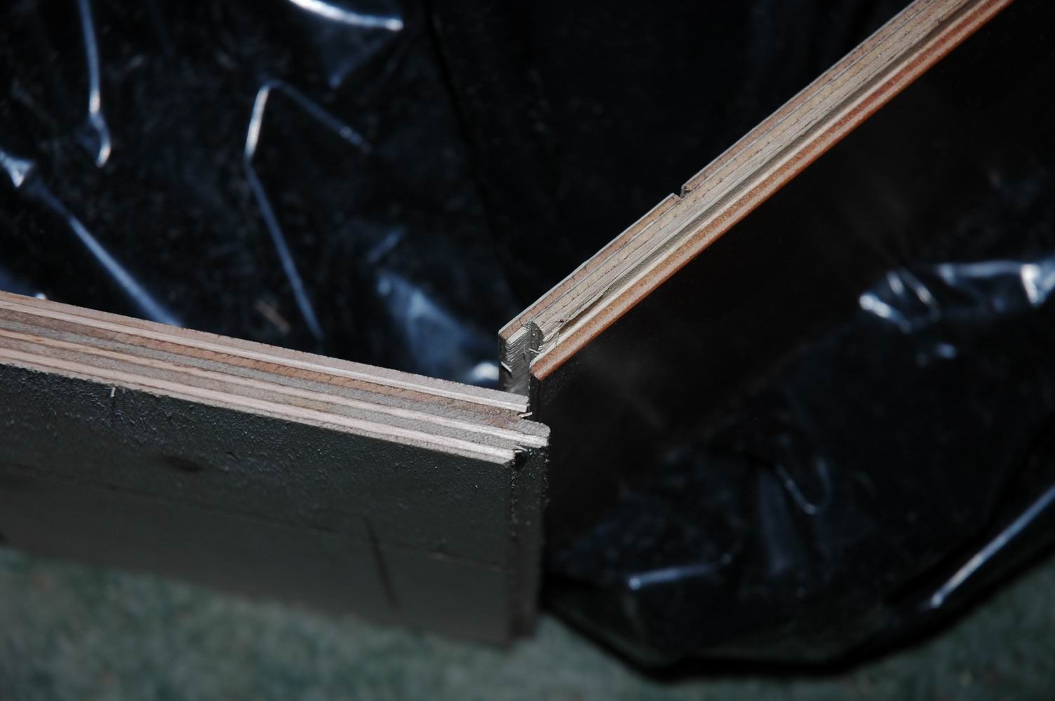 Don and Amy's Broadmead Reno My very first hardwood floor (part one)