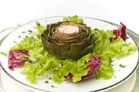 Salada de Alcachofra ao Molho de Tofu e Páprica