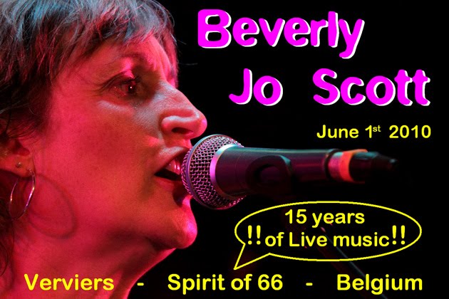 Beverly Jo Scott + special guests (01/06/10) at the "Spirit of 66" in Verviers, Belgium.