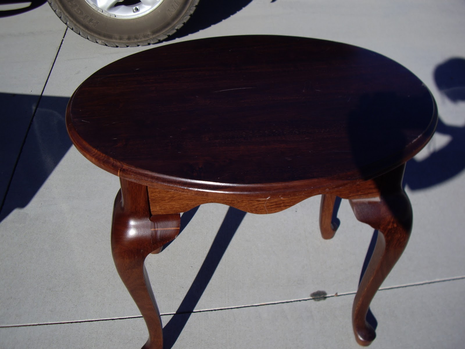 A Brush of Whimsy French Provincial Coffee Table and End Tables Set