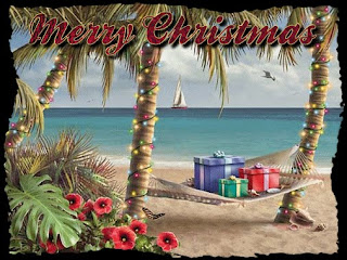 Christmas Beach Myspace Themes