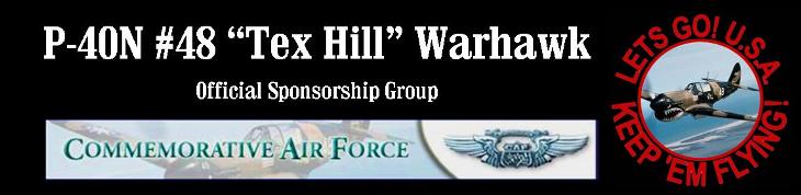 P-40N #48 "Tex Hill" Sponsorship Group