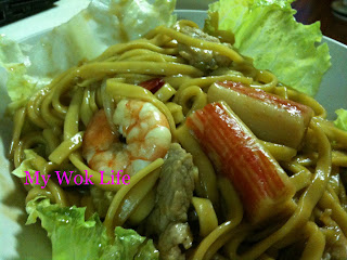My Wok Life Cooking Blog - Hokkien Mee (Singapore-style) -