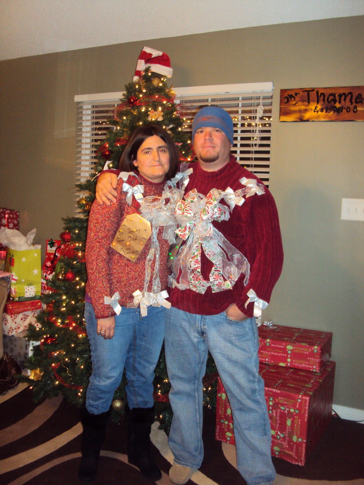 The Thames Trio Tacky Sweater Christmas Party