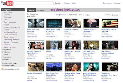 Baby está a punto de superar a Bad Romance en YouTube You+Tube