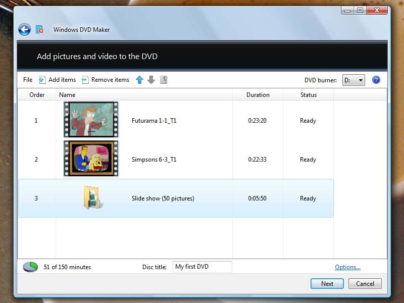 motosdecrosguapas Windows DVD Maker