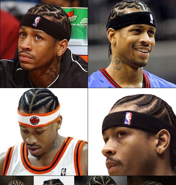 Men Women Hairstyles: Allen Iverson Mens Braided ...