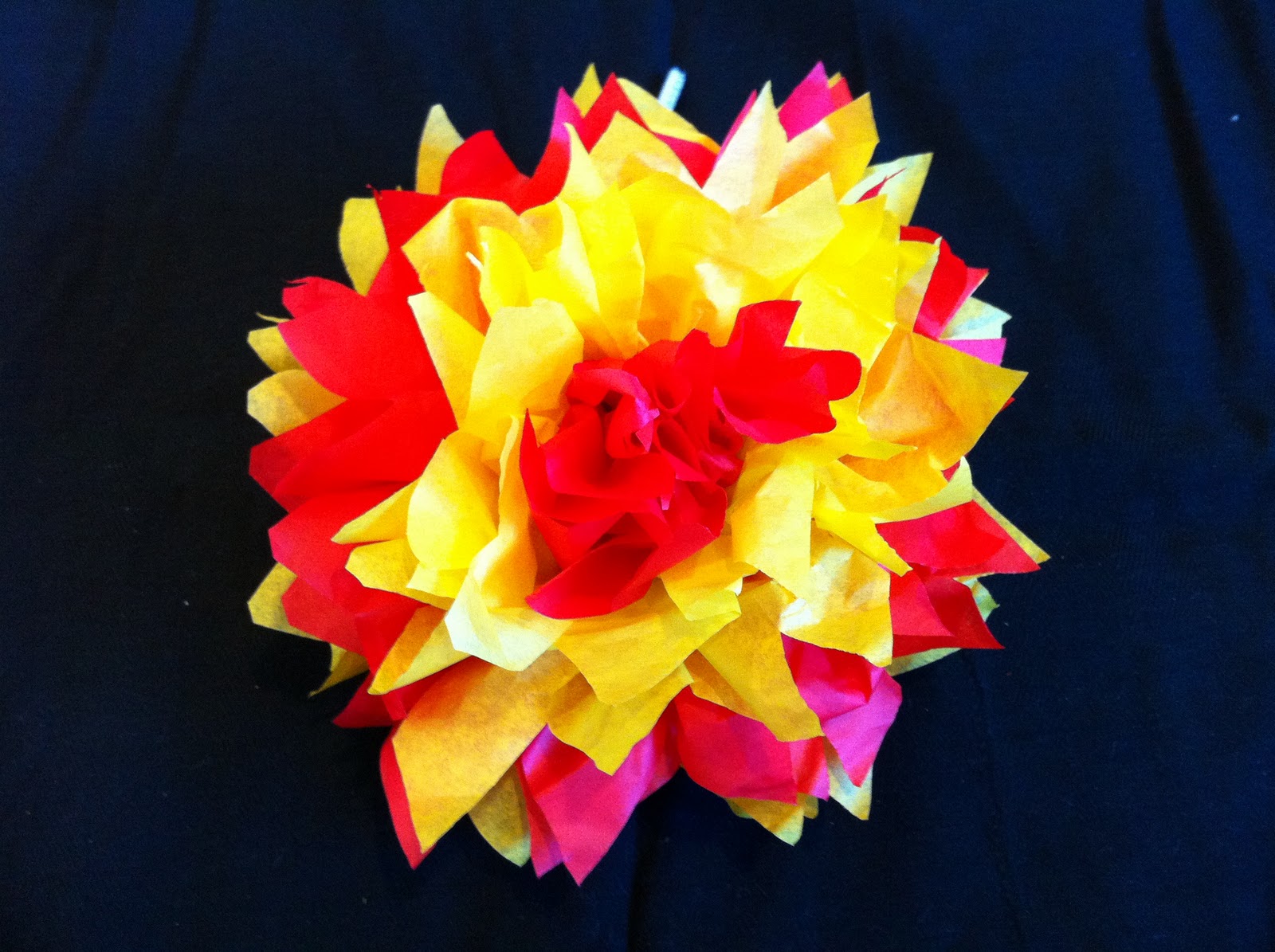 A Savvy Life A Savvy Craft Tissue Paper Flowers