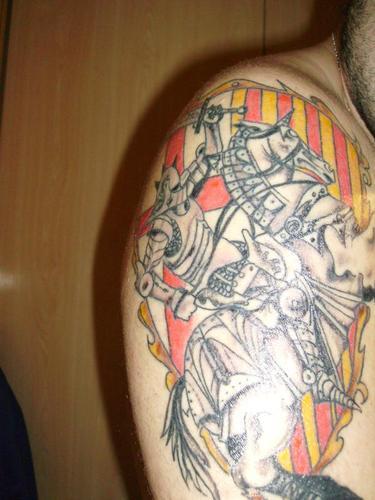 sant jordi catalunya tatua sant jordi catalunya tatua