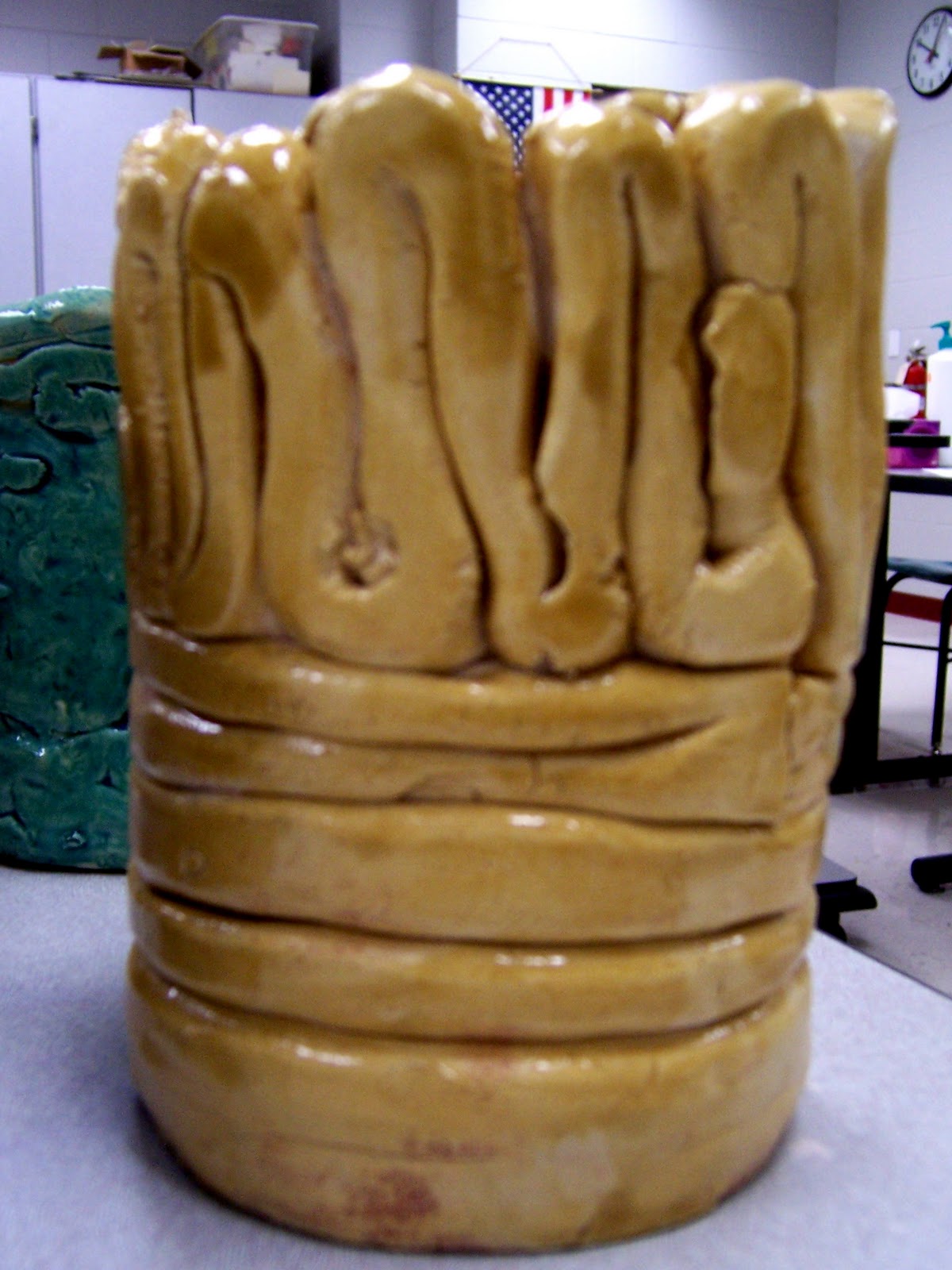 art & ideas that grow Coiled Clay Cups!