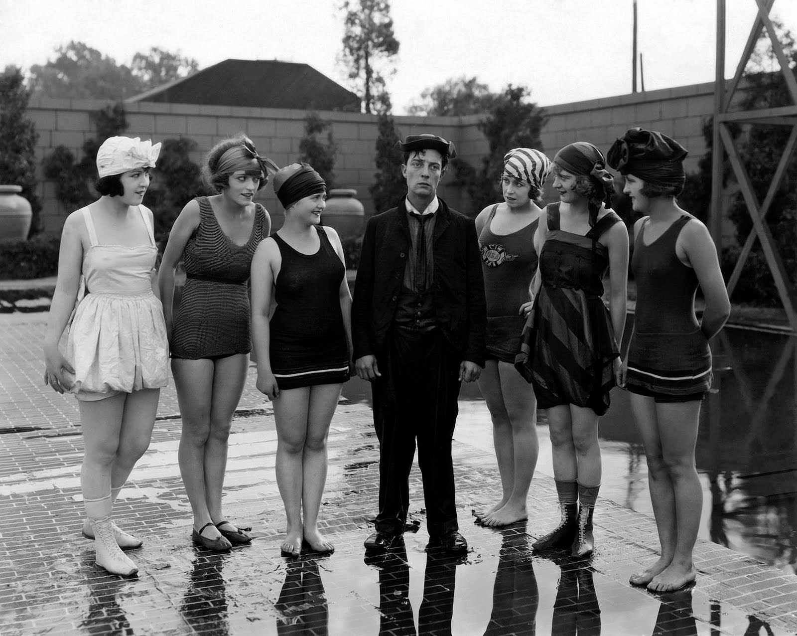 Buster Keaton the man who never smiles : r/midjourney