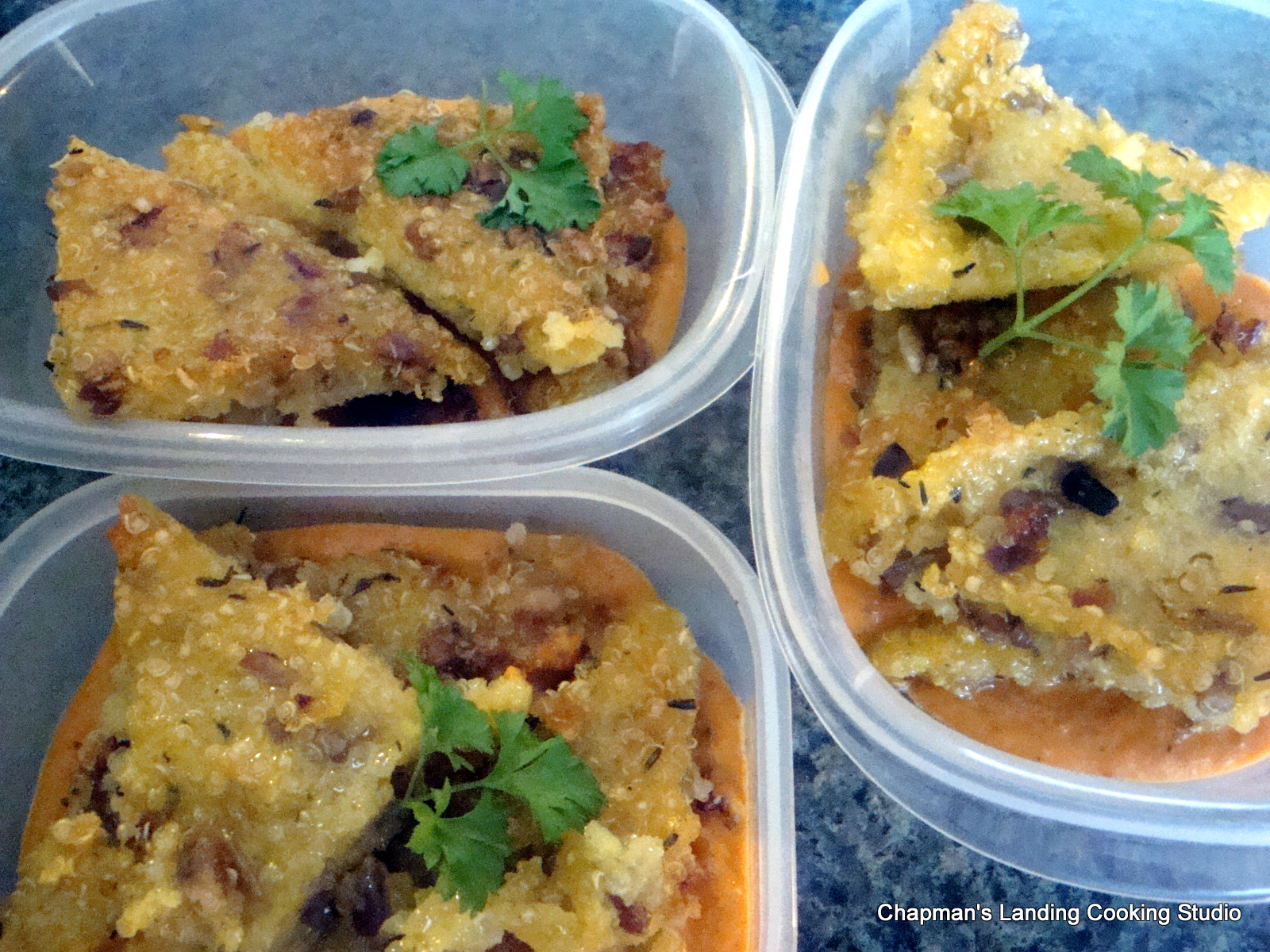 Nancy Guppy, Registered Dietitian (RD) Quinoa Corn Polenta with