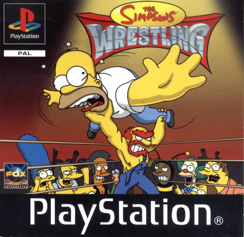 The Simpsons Wrestling Homer Vs Willie The Simpsons Wrestling Homer Vs Willie