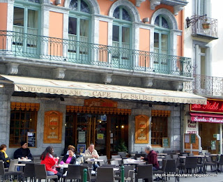 Café down town in Cauterets