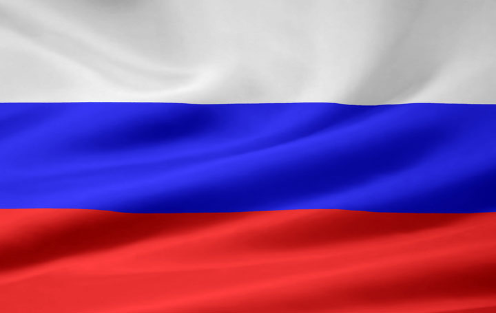 What are the colors on the Russian flag? What do they represent