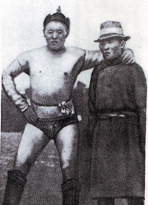mongolian wrestling outfit
