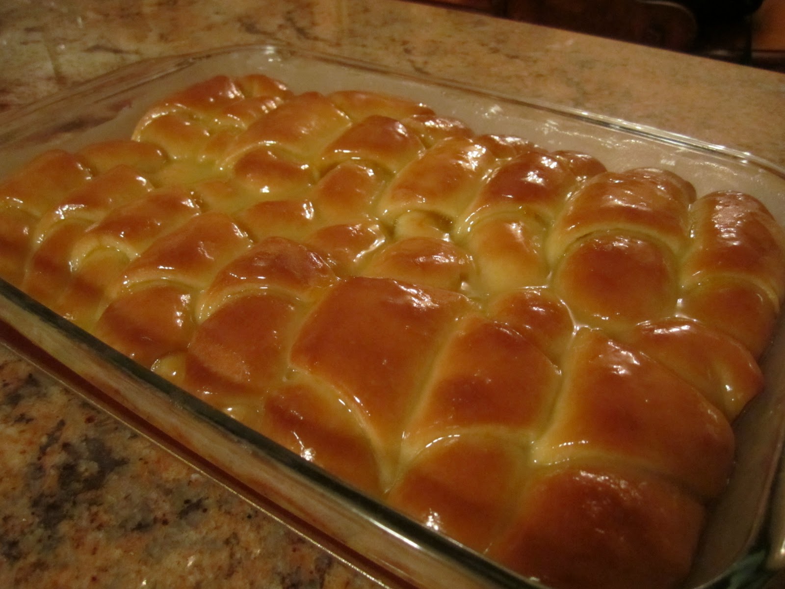 orange sweet rolls