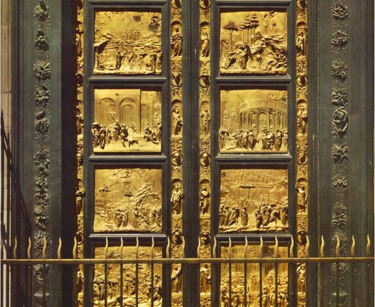 Renaissance The Gates Of Paradise Baptistery Florence