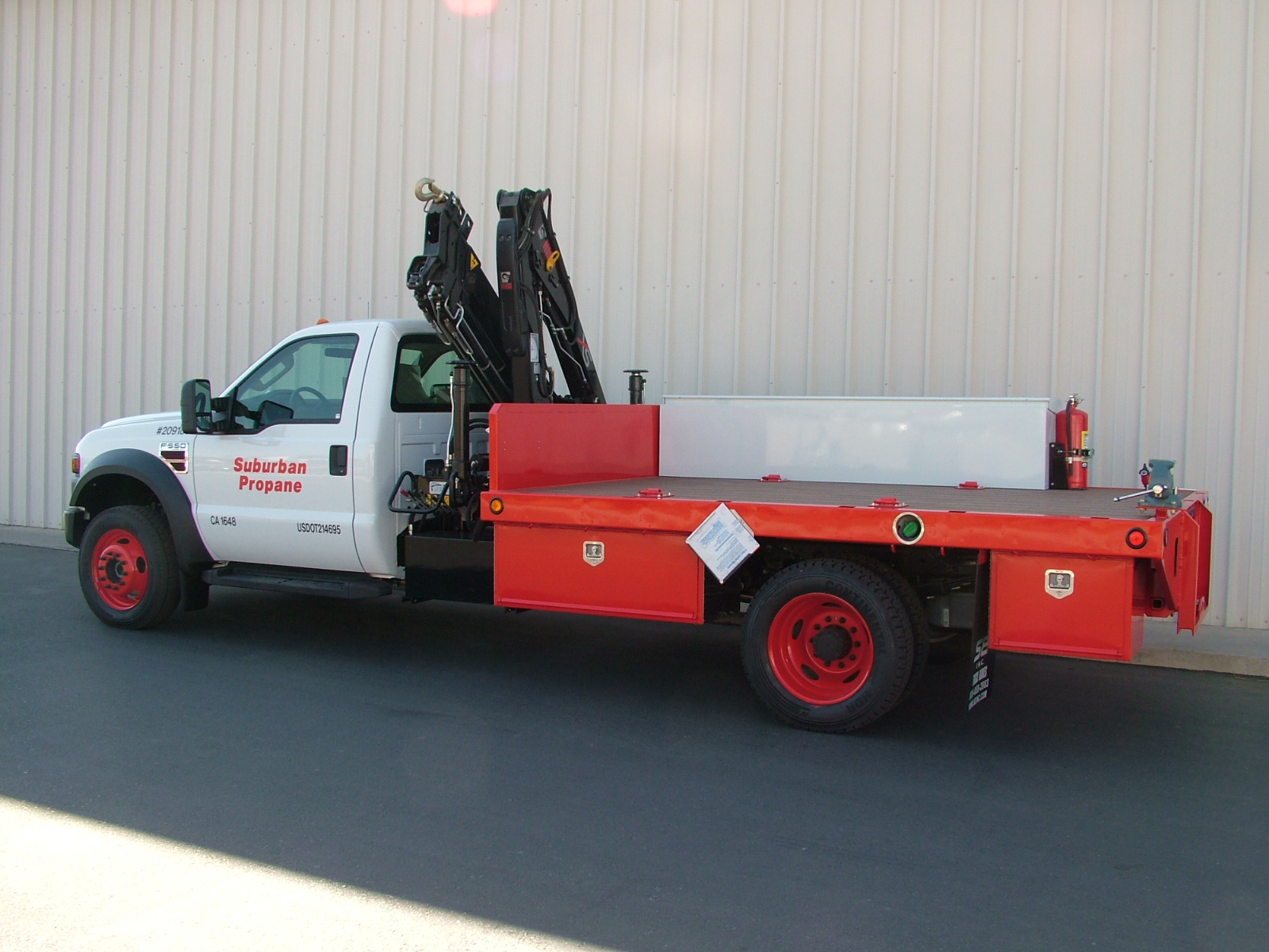 Commercial Truck Success Blog F550 Propane Body by Scelzi Enterprises