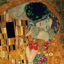 G.Klimt: "Il bacio"