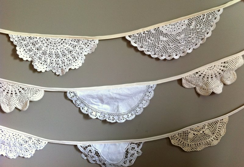 doily bunting