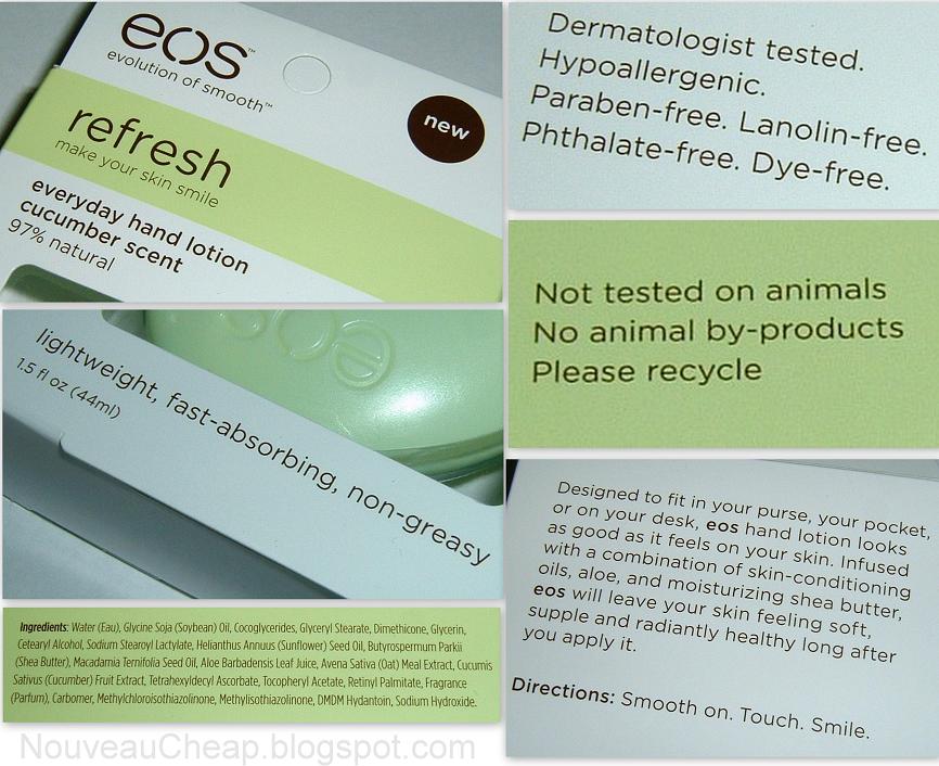 Review New EOS Everyday Hand Lotion (you've got to see this one