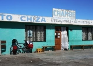 Going over the Chiza Pass