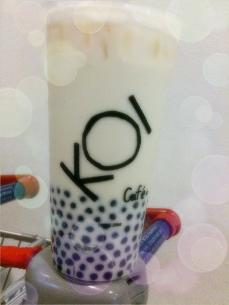 Koi Cafe, bubble milk tea that's worth the wait... Singapore