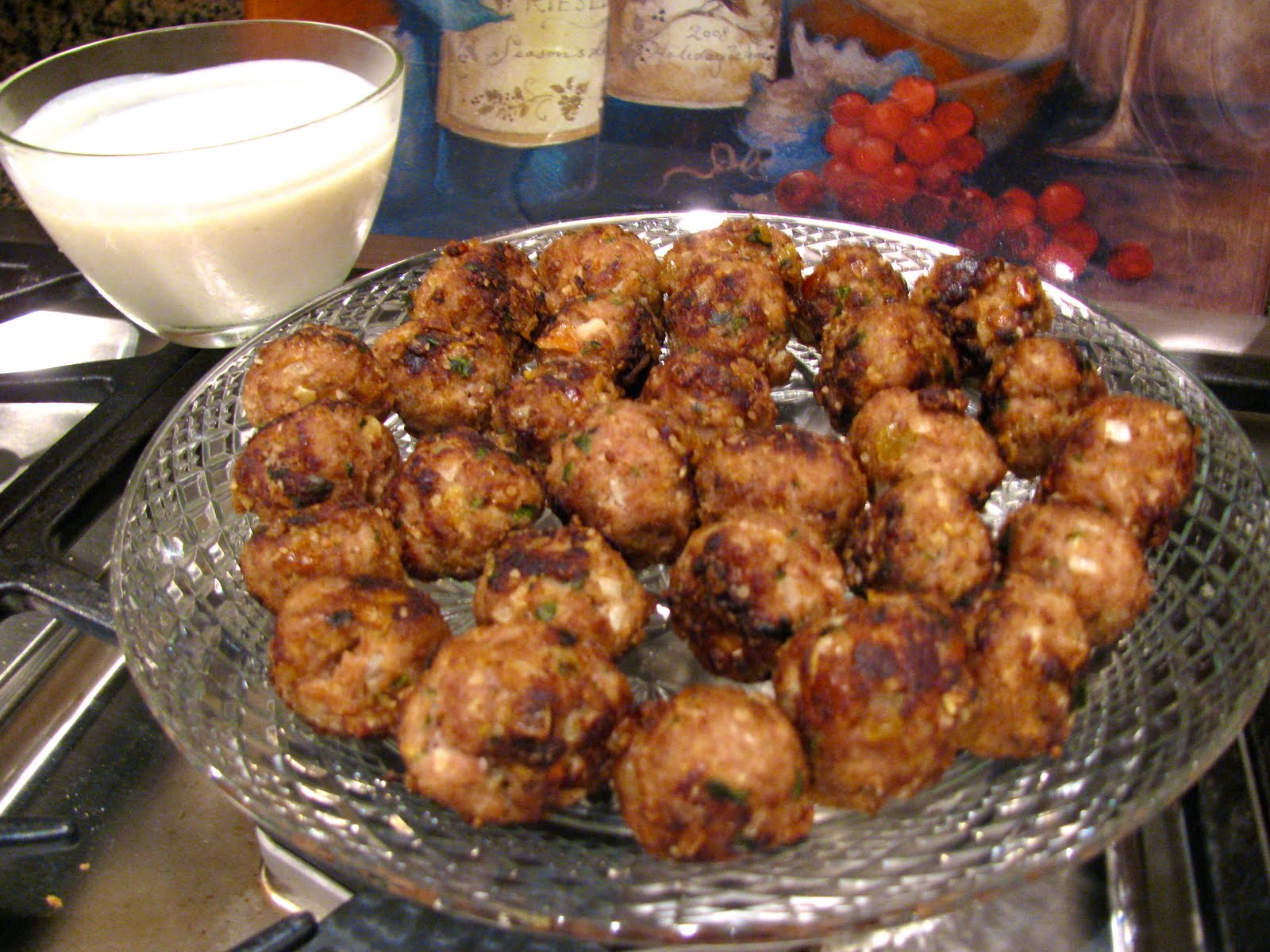 Lakeside Kitchen Doron's Meatballs With Pine Nuts, Cilantro, and