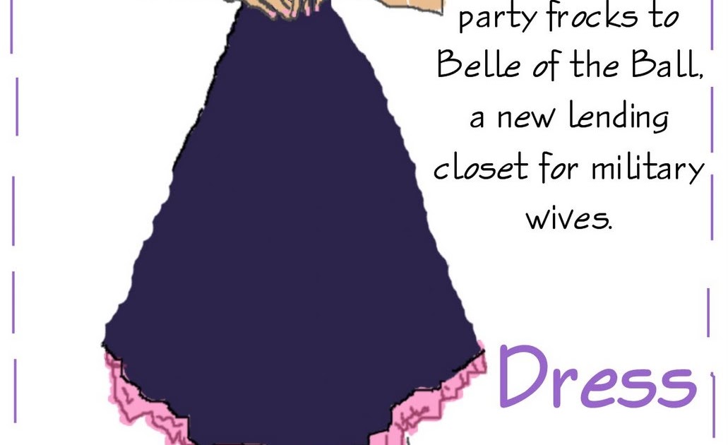 La Belle Femme Journal Donating Party Frocks For Enlisted Spouses Club