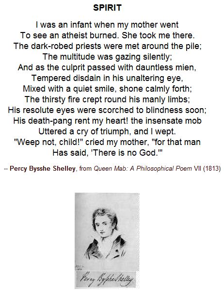 Percy bysshe shelley