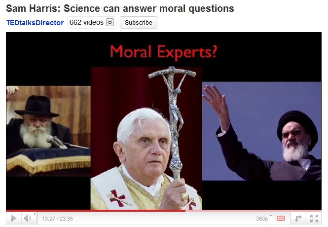 Sam Harris- Science can answer moral questions