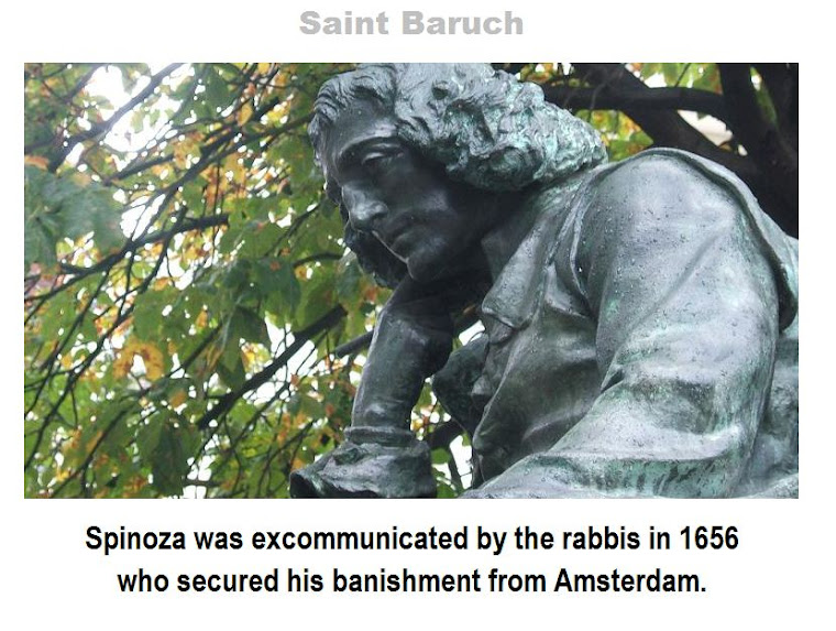 Einstein’s “Rabbi”, Baruch Spinoza, was not crucified; he was only excommunicated by the Rabbis.