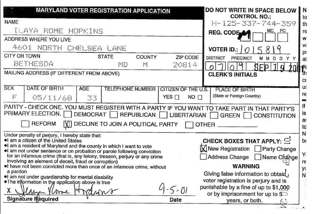 Download Voter Registration Card Replacement Parts