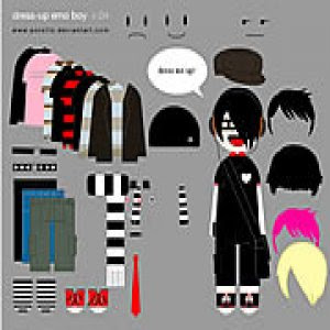 emo dress up