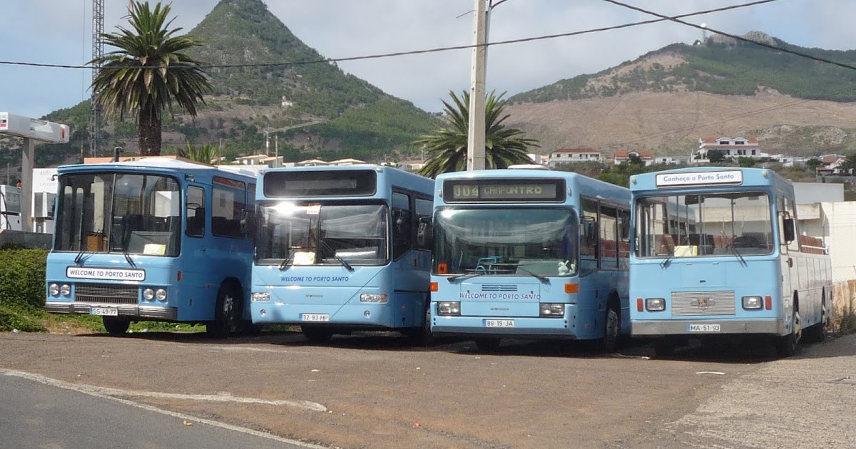 Buses from various cities in the world. Moínho Rentacar Porto Santo