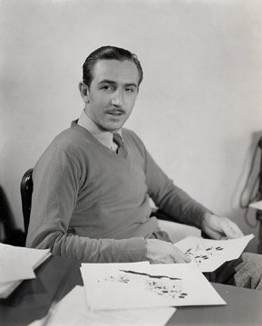 Walt Disney Writing