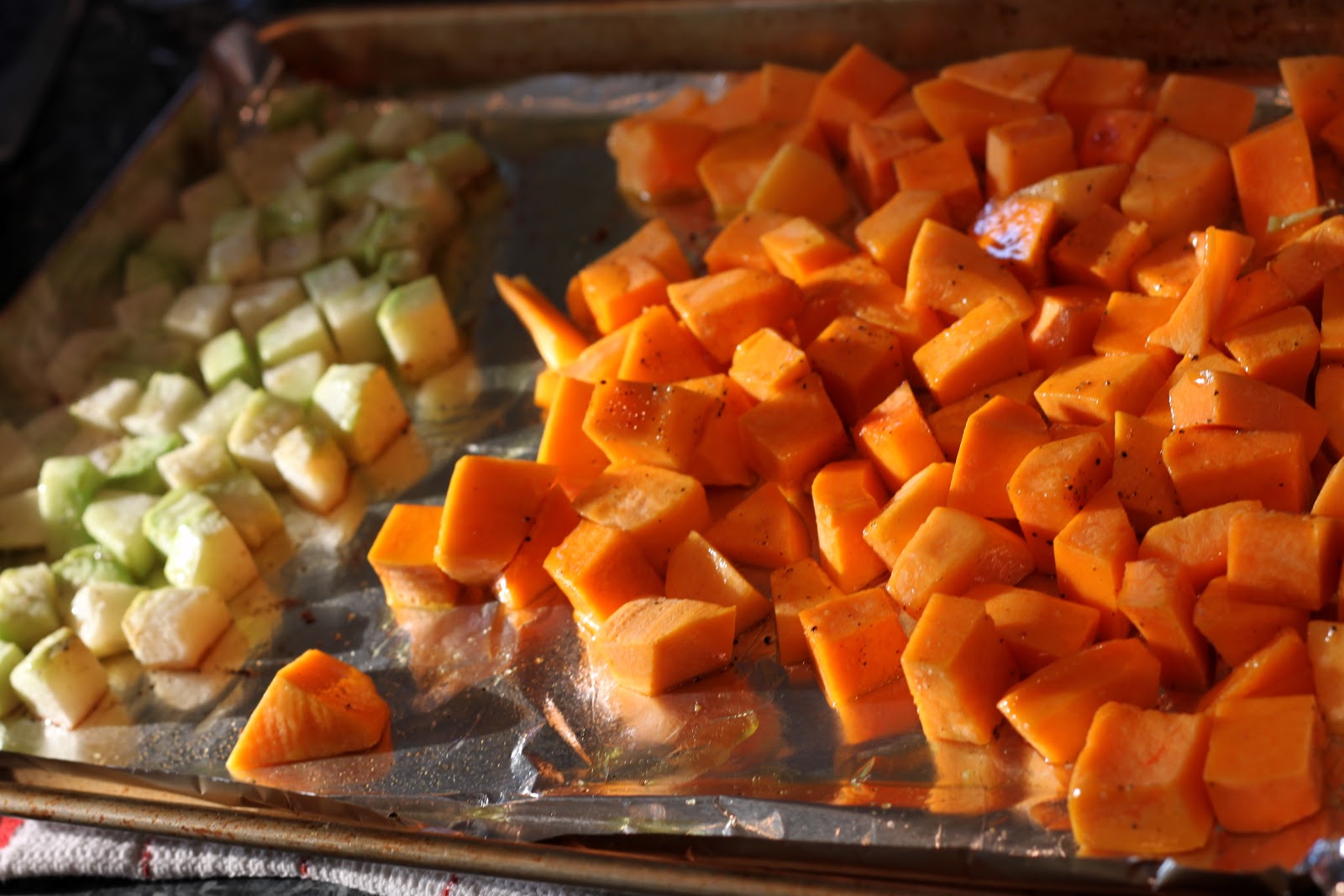 Good Clean Fun Roasted Kohlrabi and Butternut Squash